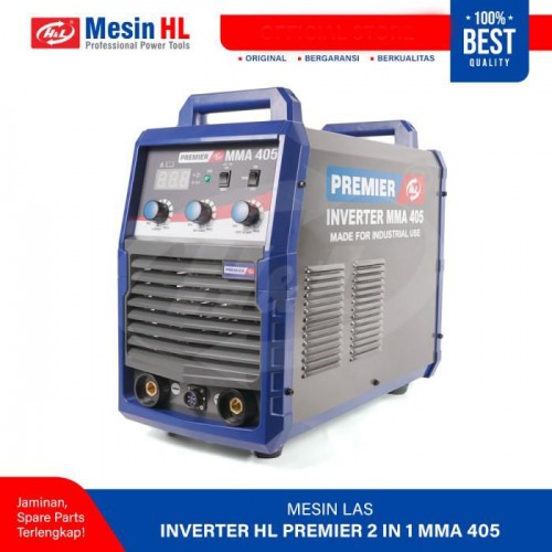 HL Premier MMA 405 1 Phase 3 Phase Mesin Travo Las 2 in 1 Welding Machine Inverter