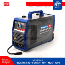 HL Premier Mesin Las 4 in 1 Welding Machine Inverter Multi 4200 MMA MIG TIG CUT40