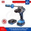 HL Premier 818 Cordless Brushless Impact Drill 2 Battery Mesin Bor Nirkabel
