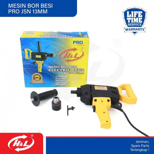 HL Electric Drill Plus Mixer 13mm Mesin Bor Kayu 13 mm Pro JSN 8013