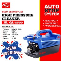 HL Mesin Semprot Air Cuci Steam High Pressure Jet Cleaner QL-2500 QL2500