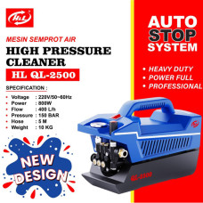HL Mesin Semprot Air Cuci Steam High Pressure Jet Cleaner QL-2500 QL2500