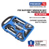 HL Premier Fix Ratchet Wrench Set 8 Pcs Kunci Ring Pas 8-19 mm HL38T08B