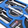 HL Premier Fix Ratchet Wrench Set 8 Pcs Kunci Ring Pas 8-19 mm HL38T08B