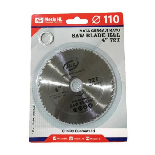 HL Mata Gergaji Circular Saw Blade 4 Inch 72T
