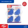 HL Siku Magnet Las Set isi 4 Pcs Magnetic Welding Holder 45 90 135 180 Derajat