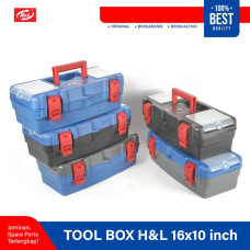 HL Toolbox Tool Box 16 Inch Kotak Perkakas Plastik 16Inchx10