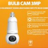 Imou Bulb Cam 3MP Smart Wireless Security Camera Panoramic Bohlam Lampu E27
