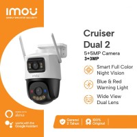 Imou Cruiser Dual 2 Outdoor Smart Security Camera Dual-Lens 2 Lensa 3+3MP 5+5MP