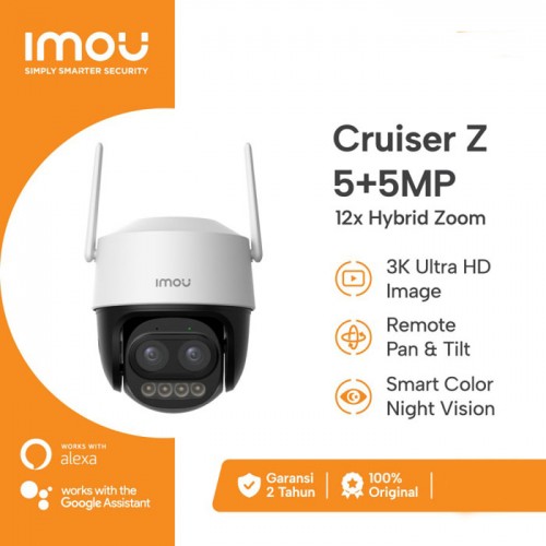 Imou Cruiser Z 5MP Outdoor Smart Security Camera CCTV IP Cam