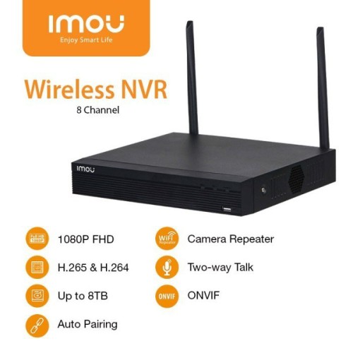 Imou Wifi Wireless NVR 8CH 8 Channel 1080P H265