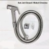 Jet Shower Chrome Set 3pcs Selang Flexible Kloset