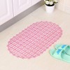 Keset Kamar Mandi PVC Plastik Bath Mat Anti Slip
