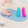 Keset Kamar Mandi PVC Plastik Bath Mat Anti Slip