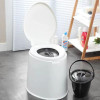 Kloset Duduk Portable Ember Toilet Portabel Wanita Hamil Lansia