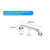 Pegangan Kamar Mandi Gagang Tangan Bahan Stainless Steel