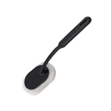 Sikat Pembersih Kamar Mandi Dinding Gagang Panjang Hitam