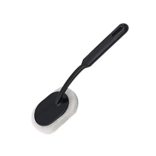 Sikat Pembersih Kamar Mandi Dinding Gagang Panjang Hitam