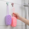 Sikat Spon Silikon Mandi Sabun Batang Sabun Cair Scrubber