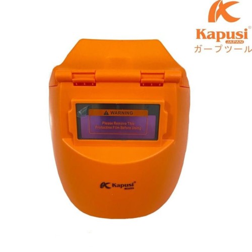 Kapusi Auto Darkening Welding Helmet Topeng Las Otomatis Gelap K-2037