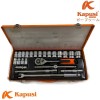 Kapusi Kunci Sok 24Pcs Shock Wrench 1/2 Inch 10-32mm K-9770