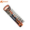 Kapusi K-9811 Socket Set 12 Pcs 0.5 Inch Kunci Sok Shock Chrome Vanadium