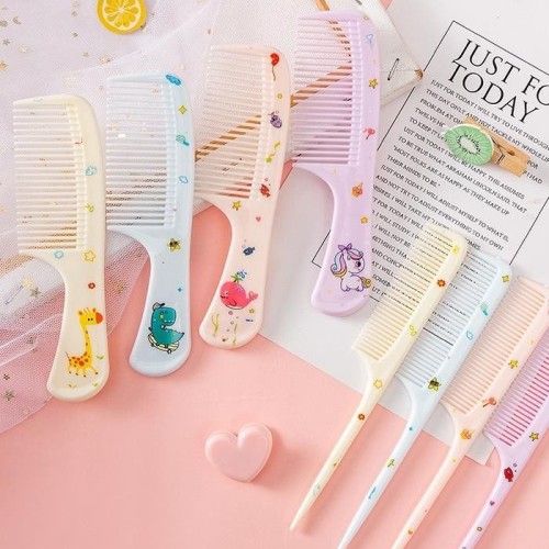 Sisir Rambut Karakter Kartun Lucu isi 2 pcs Sisir Runcing Mini