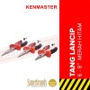 Kenmaster Tang Lancip Kombinasi 6 Inch Gagang Merah Hitam