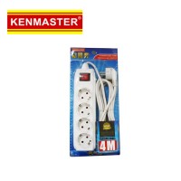 Kenmaster Stop Kontak Colokan Listrik 4 Socket Lubang 4 meter