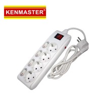 Kenmaster Stop Kontak 4 Lobang F1-44 DX404 4 Lubang Proteksi Overheat