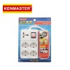 Kenmaster F9 Stop Kontak 4 + 1 Lobang Universal