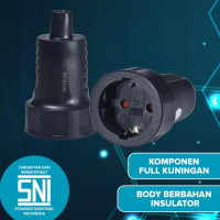 Kenmaster Steker XX-426 - Plug 426 - Kepala Colokan Listrik