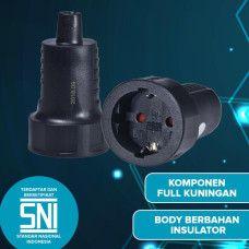 Kenmaster Steker XX-426 - Plug 426 - Kepala Colokan Listrik