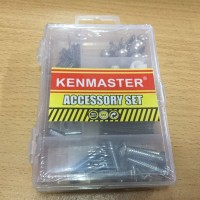 Kenmaster Accessory Set No 06 Paku Kayu Baut Seng Klem Pines Kabel