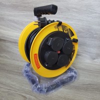 Kenmaster Kabel Roll 25 Meter 3 x 1 mm Kabel Rol SNI 4 Lubang 25M 1mm