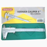Kenmaster Sigmat 6 Inch Vernier Caliper Besi Jangka Sorong Box Plastik