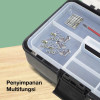 Kenmaster B390 Toolbox 15 Inch Tool Organizer Box Kotak Perkakas 