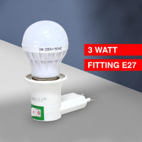 Kenmaster Lampu Tidur Dim Night 3 Watt LED - Sleep Lamp