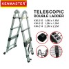 Kenmaster KM-210 Tangga Telescopik Lipat Double Telescopic 1.6M+1.6M