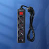 Kenmaster F1 Stop Kontak 4 Lubang Switch Colokan Listrik