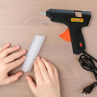 Kenmaster KM-KS40 Glue Gun 40Watt Switch On Off - Lem Tembak