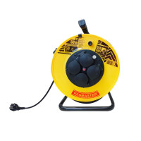 Kenmaster Kabel Roll 50 Meter 10A SNI - Colokan Listrik 4 lubang 50m