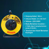 Kenmaster Kabel Roll 50 Meter 10A SNI - Colokan Listrik 4 lubang 50m
