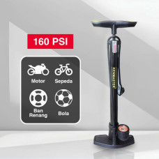 Kenmaster KM-5938B Hand Pump Black Pompa Ban Tabung Manual Hitam 