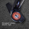 Kenmaster KM-5938B Hand Pump Black Pompa Ban Tabung Manual Hitam 