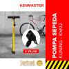 Kenmaster KM-02 Hand Pump Yellow - Pompa Ban Tabung Manual