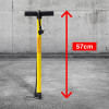 Kenmaster KM-02 Hand Pump Yellow - Pompa Ban Tabung Manual