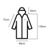 Kenmaster Jas Hujan Raincoat Poncho Bahan EVA Tebal KM-130