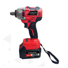 Kenmaster Alat Pembuka Baut Nirkabel Cordless Impact Wrench 21V 2 Battery KM-2018