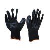 Kenmaster Sarung Tangan Pelindung Safety Hitam Kain Tapak Karet KM3001 KM-3001